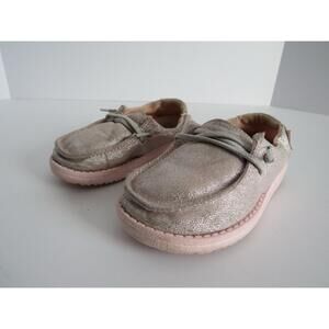 Hey Dudes Wendy Toddler‎ girls size 8.5 pink sparkle